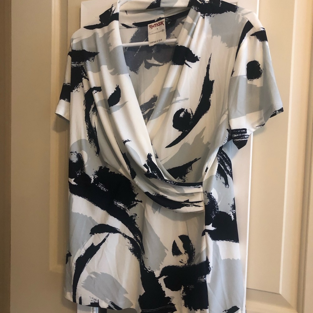NET b&w blouse